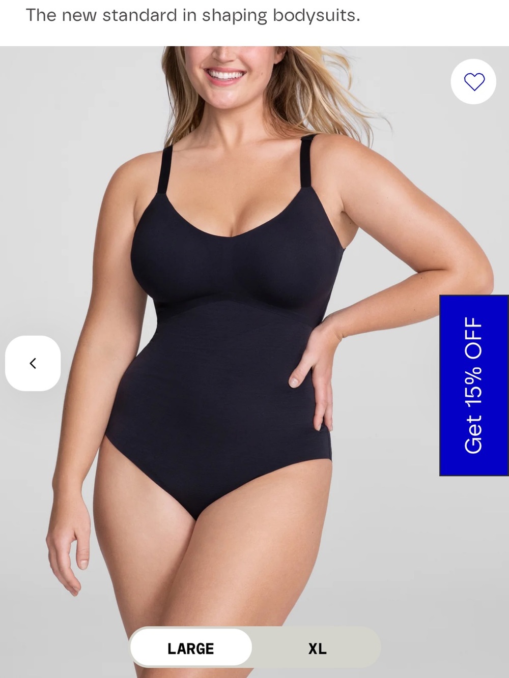Honeylove Black & Nude Bodysuit- D Cups